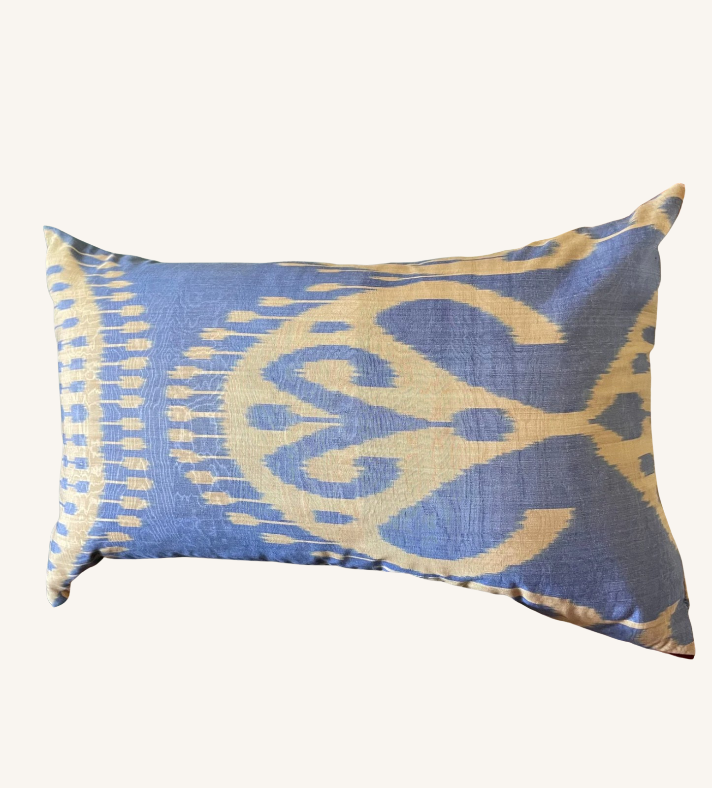 Håndvævet Ikat silkepude no. 7