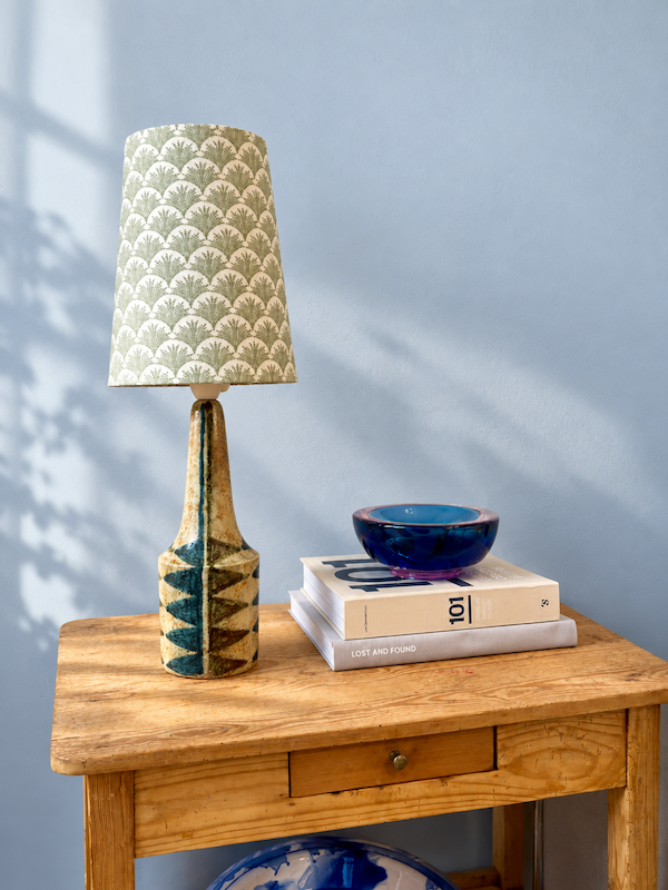 Vintage glass lamp // Royal Copenhagen