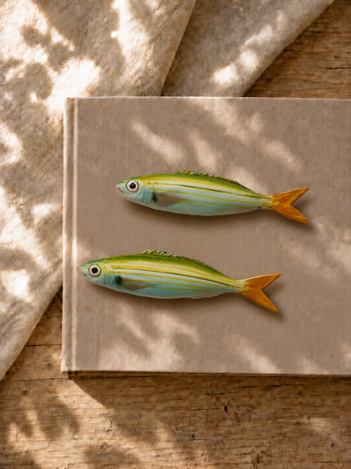 Green handmade Boga ~ Wall hanging