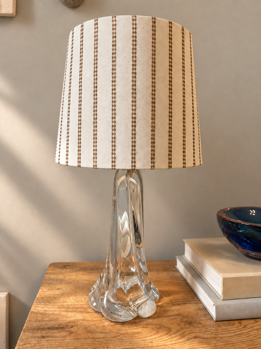 Vintage glass lamp // Royal Copenhagen