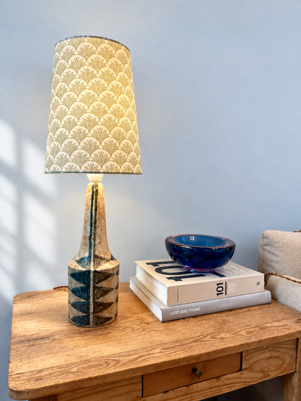 Vintage glass lamp // Royal Copenhagen