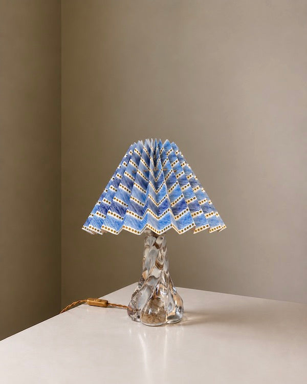 Vintage glass lamp // Royal Copenhagen