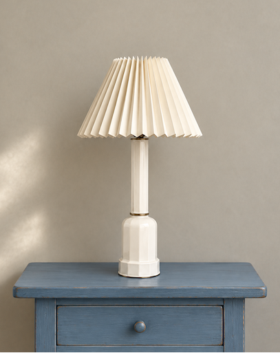 Vintage glass lamp // Royal Copenhagen