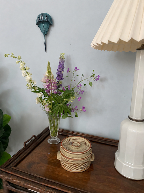 Green handmade Boga ~ Wall hanging