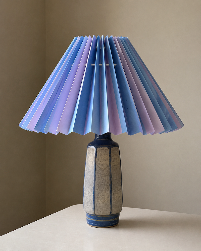 Vintage glass lamp // Royal Copenhagen