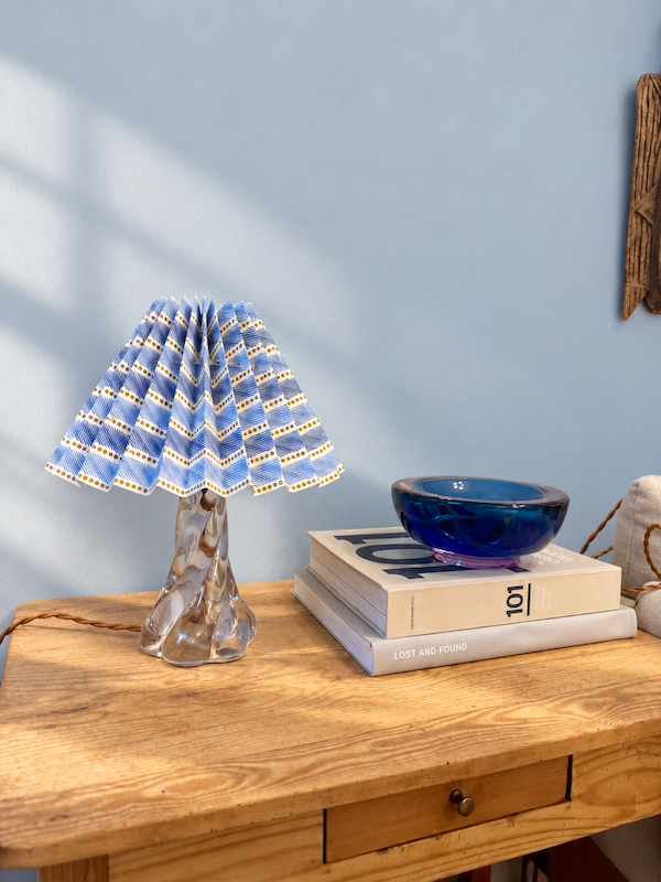 Vintage glass lamp // Royal Copenhagen