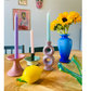 Loop candle holder | Purple